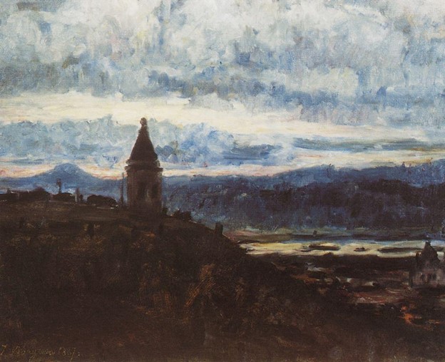 «Вид Красноярска», 1887г.