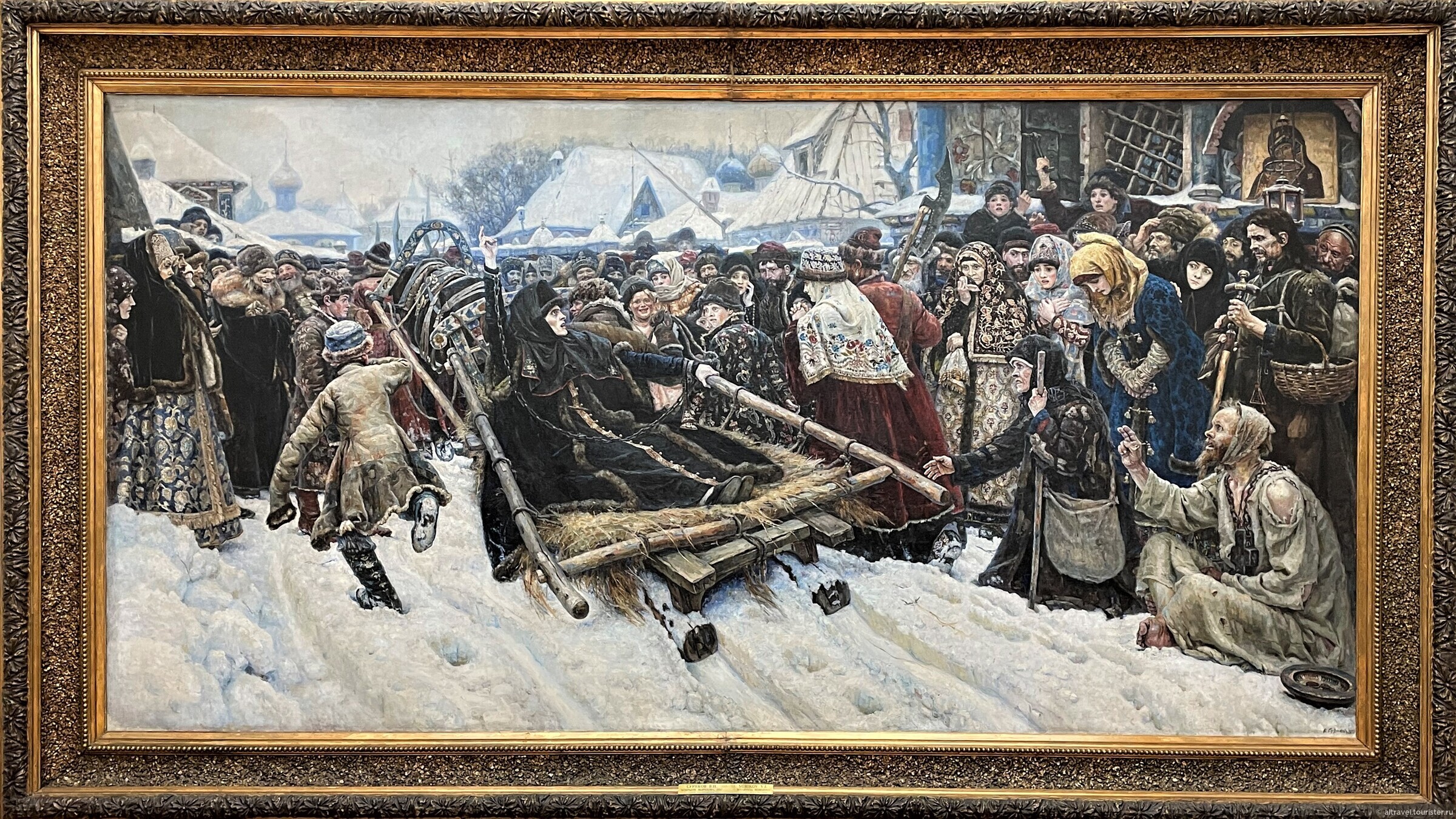 «Боярыня Морозова», 1884-1887г.