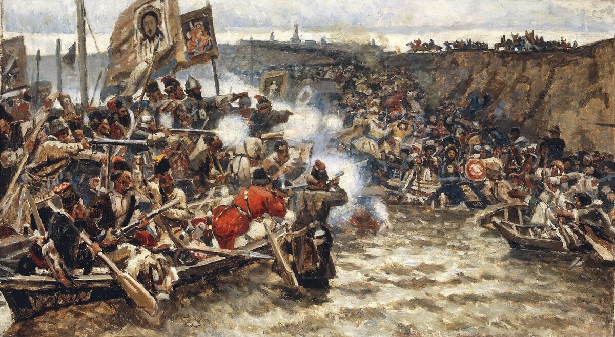 «Покорение Сибири Ермаком Тимофеевичем», 1891г.